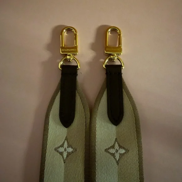 Louis Vuitton Speedy 20 Damier Shoulder Guitar Brown STRAP ONLY - Picture 2 of 3